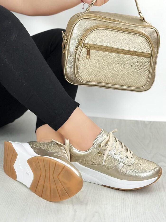 TENIS DORADOS 214 - Image 2