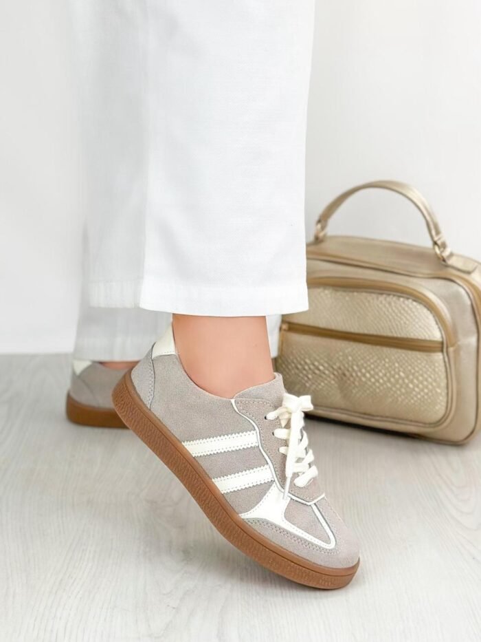 TENIS GRIS CLARO 717