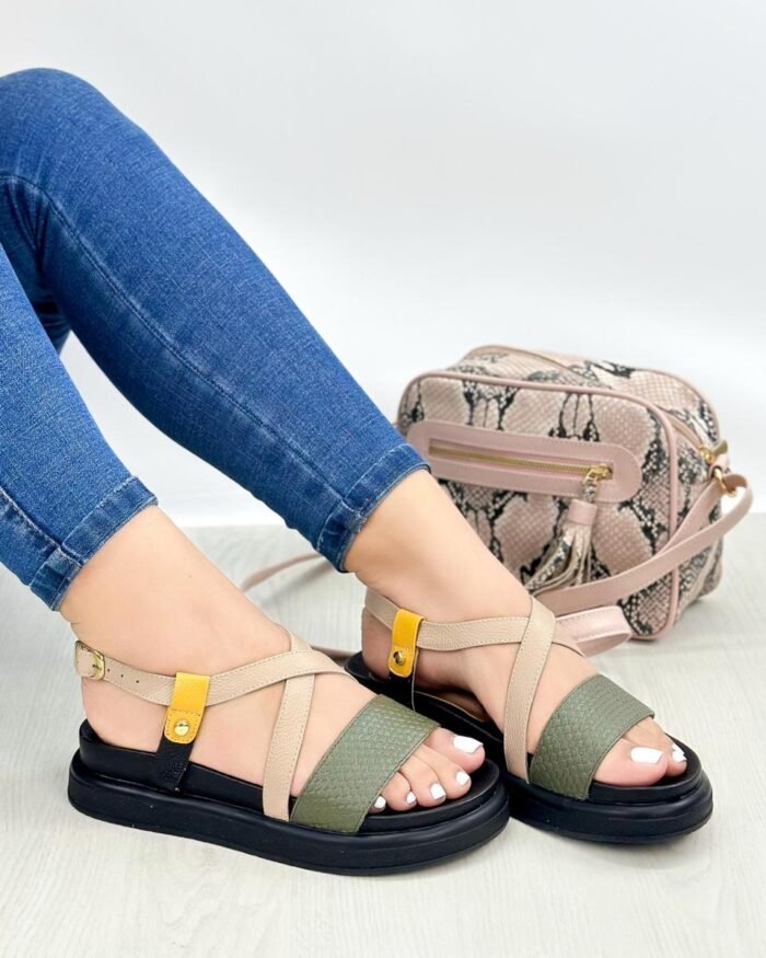 CANOAS VERDE MILITAR TAUPE 2511