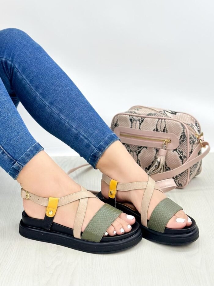 CANOAS VERDE MILITAR TAUPE 2511