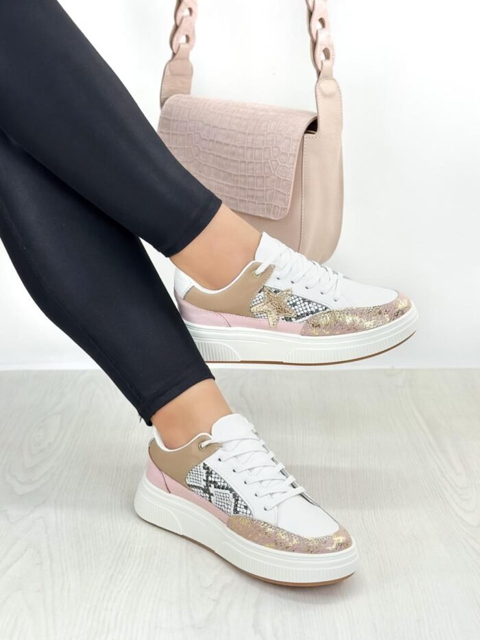 TENIS TAUPE ROSADO - STAR - Image 2