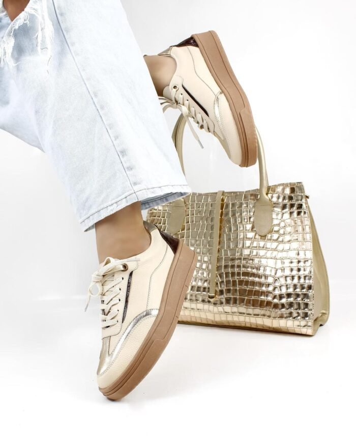 TENIS BEIGE 428