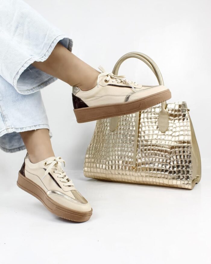 TENIS BEIGE 428 - Image 2