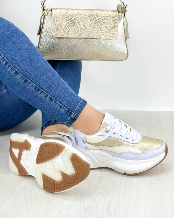 TENIS BLANCO POR TALCO 604