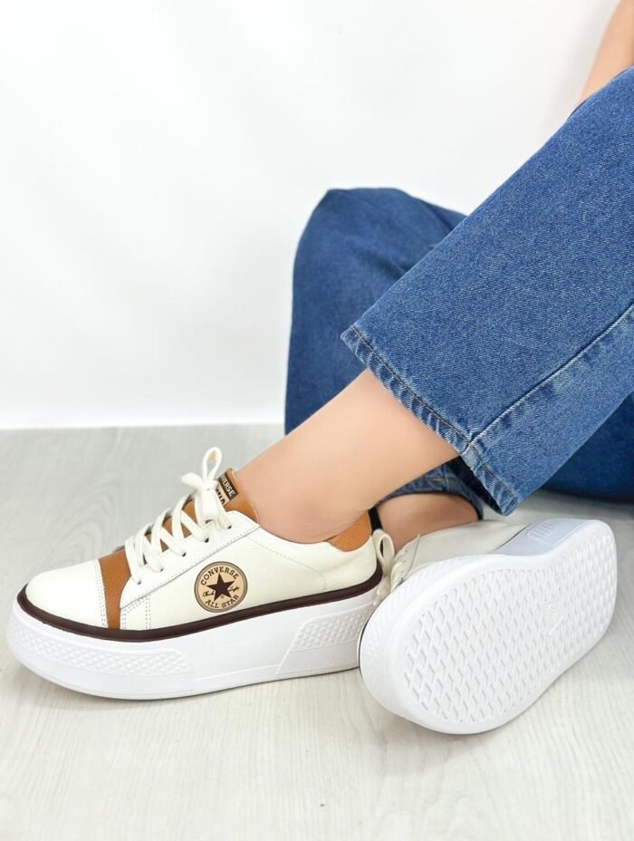 TENIS CONVERSE TALCO MIEL 696 - Image 2