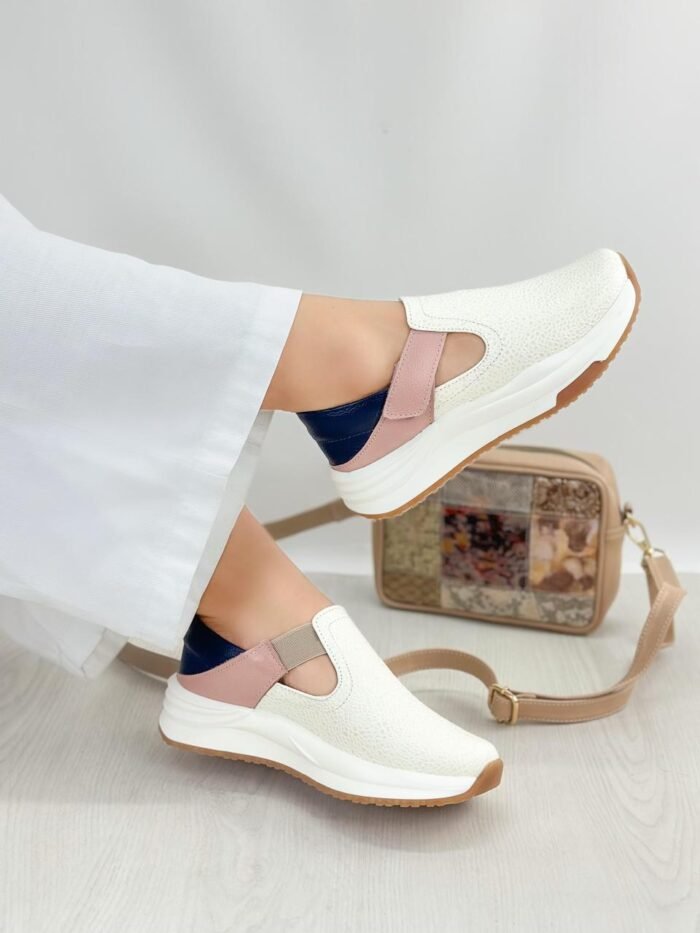 TENIS TALCO AZUL NUDE 685