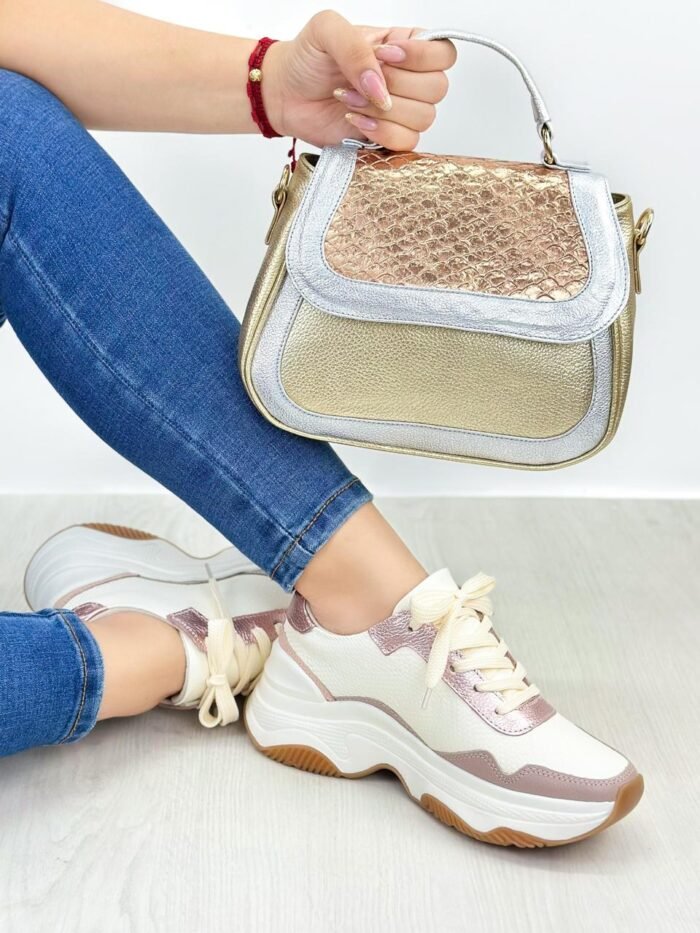 TENIS TALCO TAUPE 617
