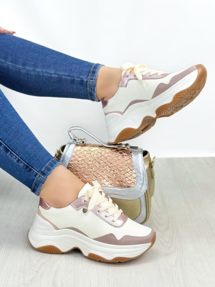 TENIS TALCO TAUPE 617 - Image 2