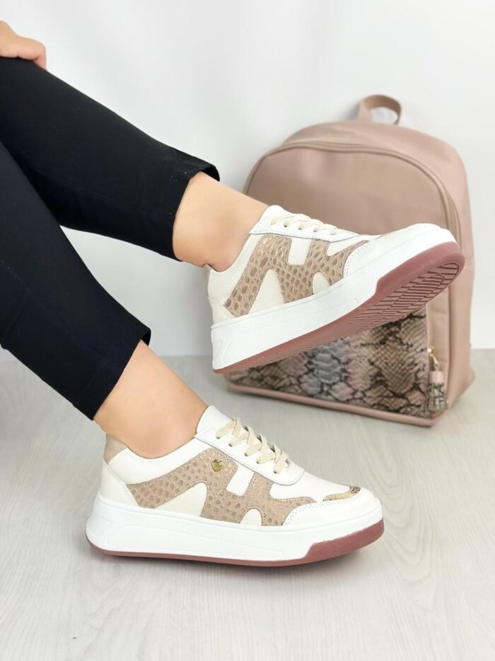 TENIS TALCO POR TAUPE 707