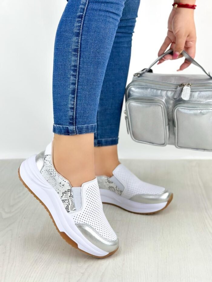 TENIS BLANCO PLATA DP20
