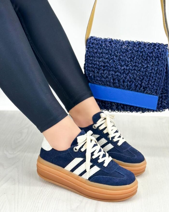 TENIS AZUL CARNAZA BALTIMOR