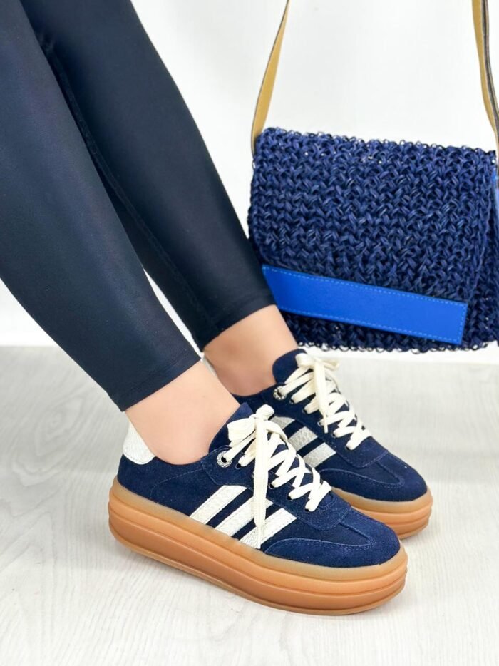 TENIS AZUL CARNAZA BALTIMOR
