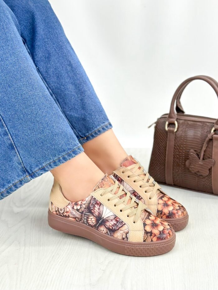 TENIS ZAMBA CAPUCHINO MARIPOSA