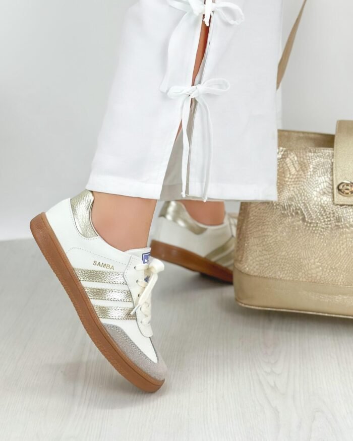 699 SAMBA TALCO X DORADO