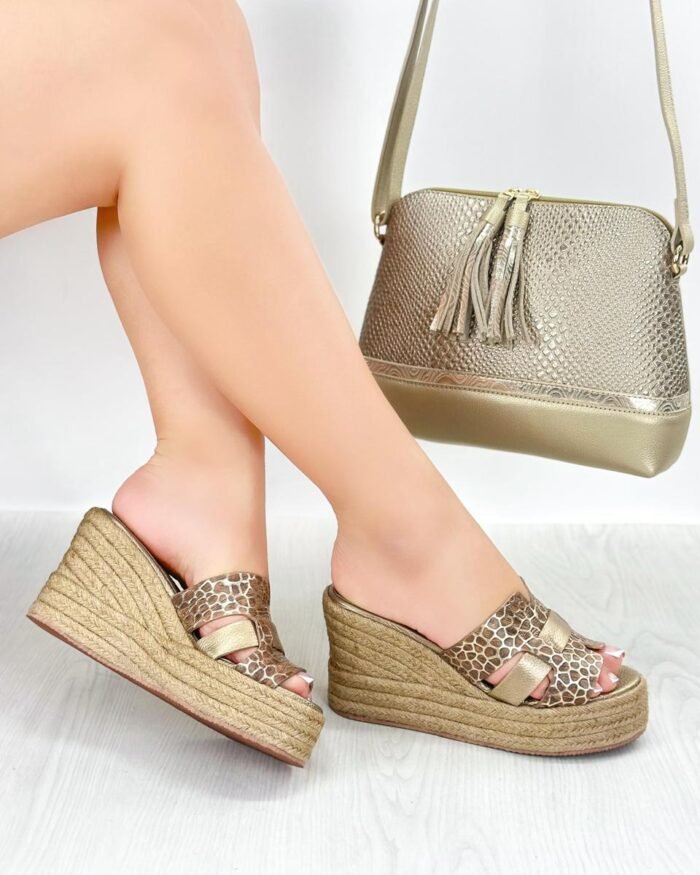 302 FOLIA TAUPE X ORO