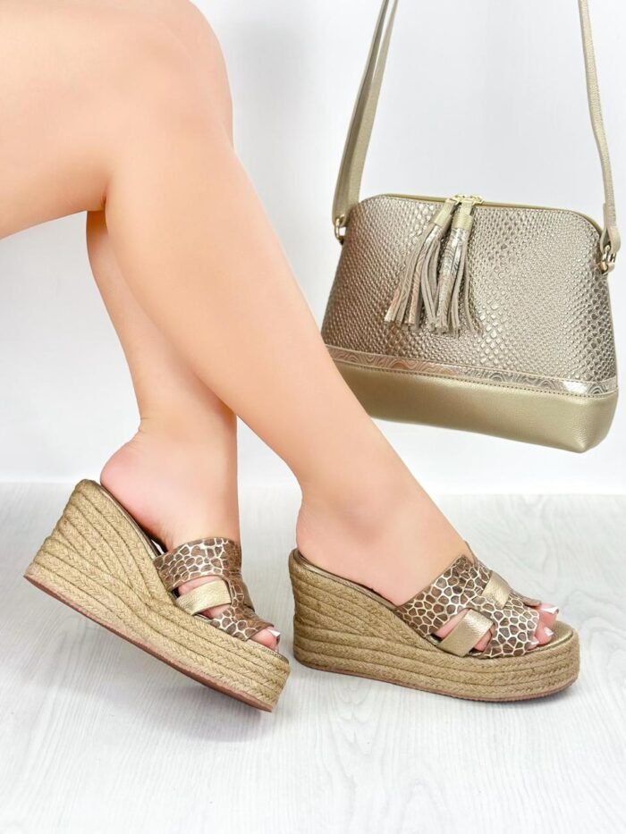 302 FOLIA TAUPE X ORO