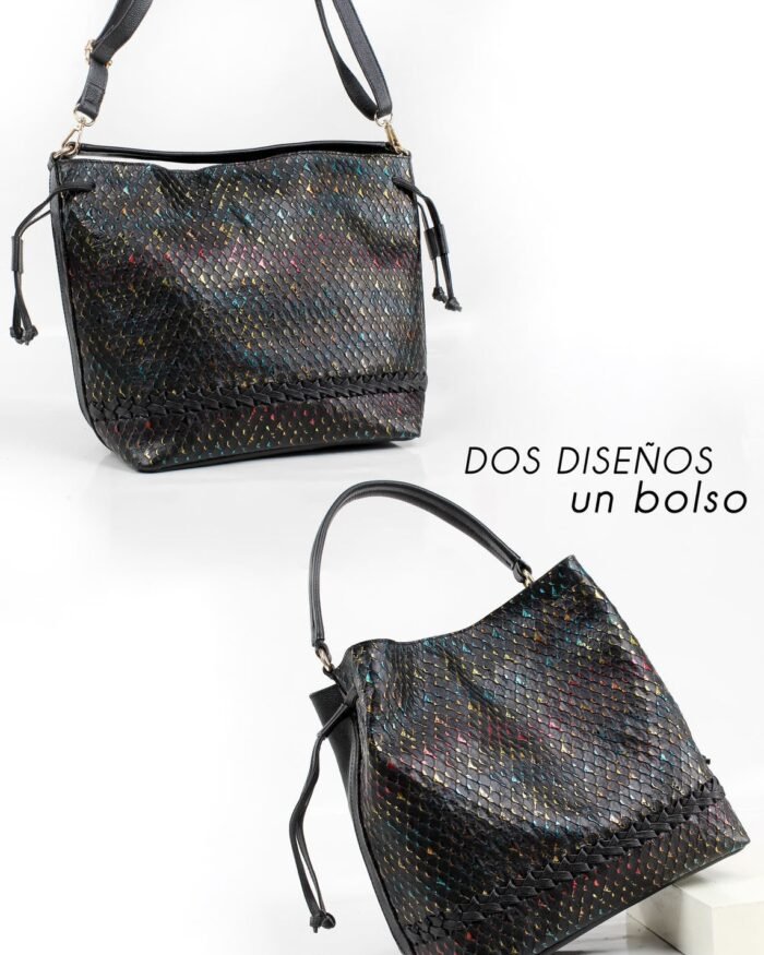 BOLSO EN CUERO ARMADILLO