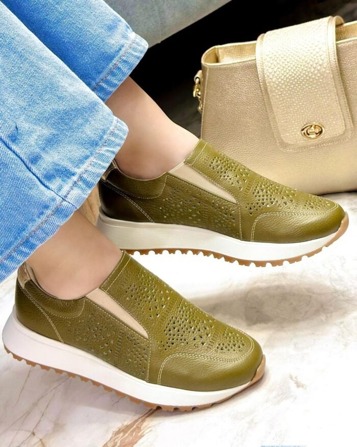 T-295 CHANEL ESPUMA VERDE X ORO