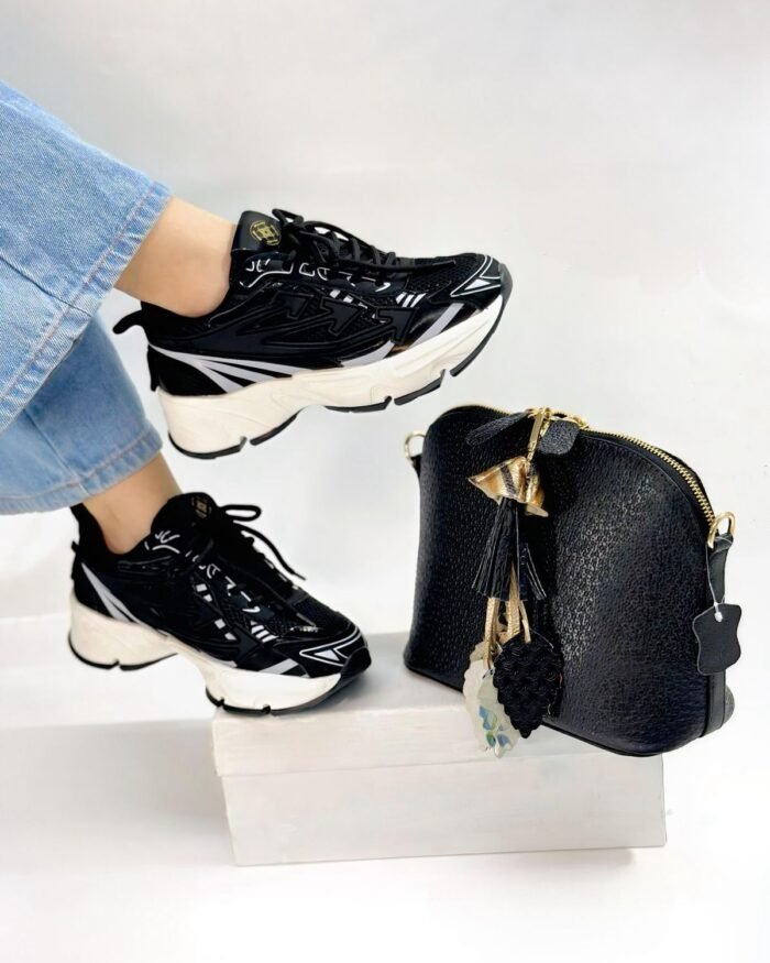 NEGRO GRIS SINTÉTICO