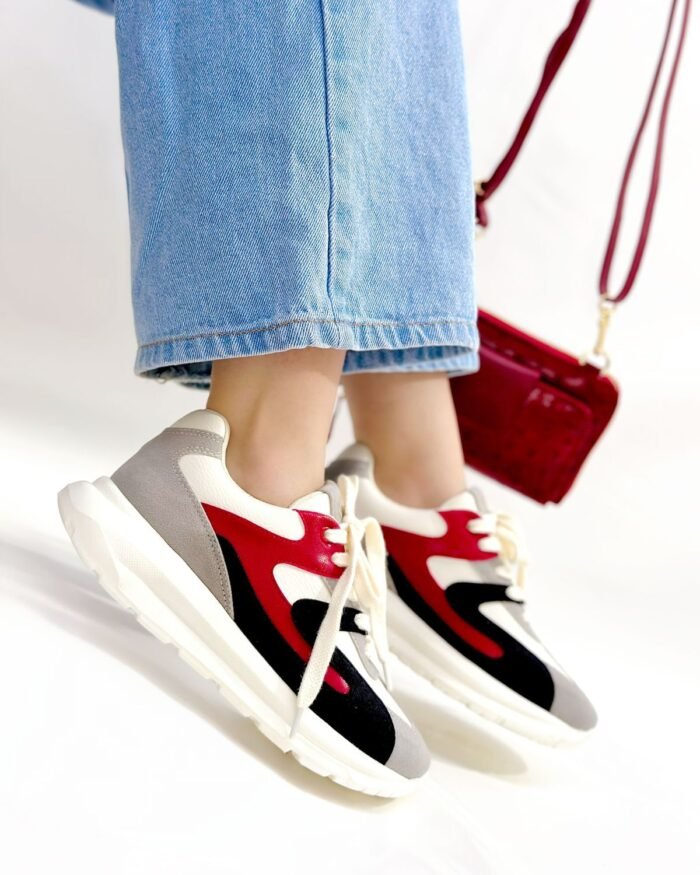 BEIGE ROJO SINTÉTICO