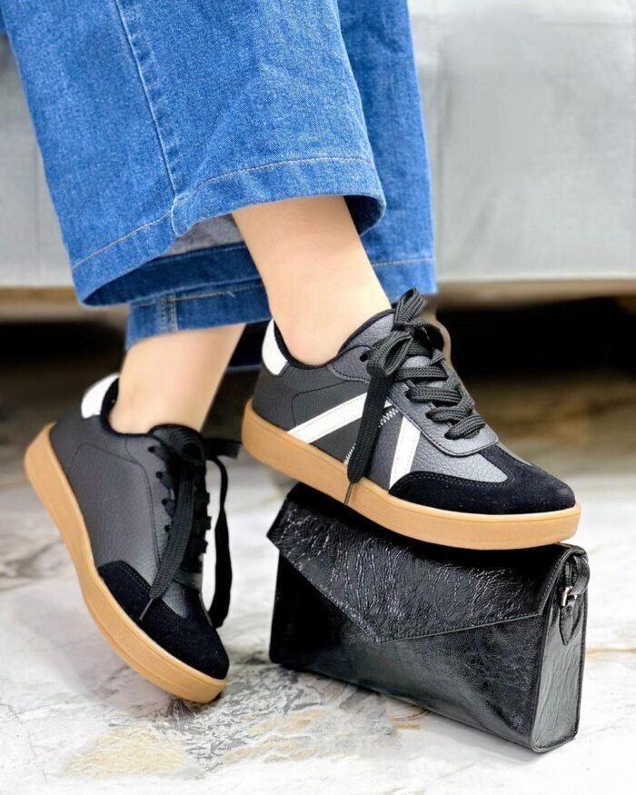 TENIS BLANCO X NEGRO