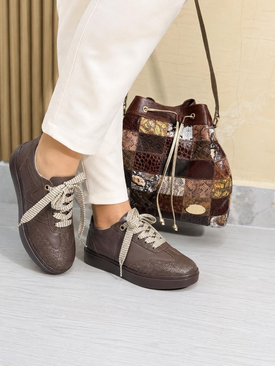 T457 TENIS CHOCOLATE VITORRE - Image 3