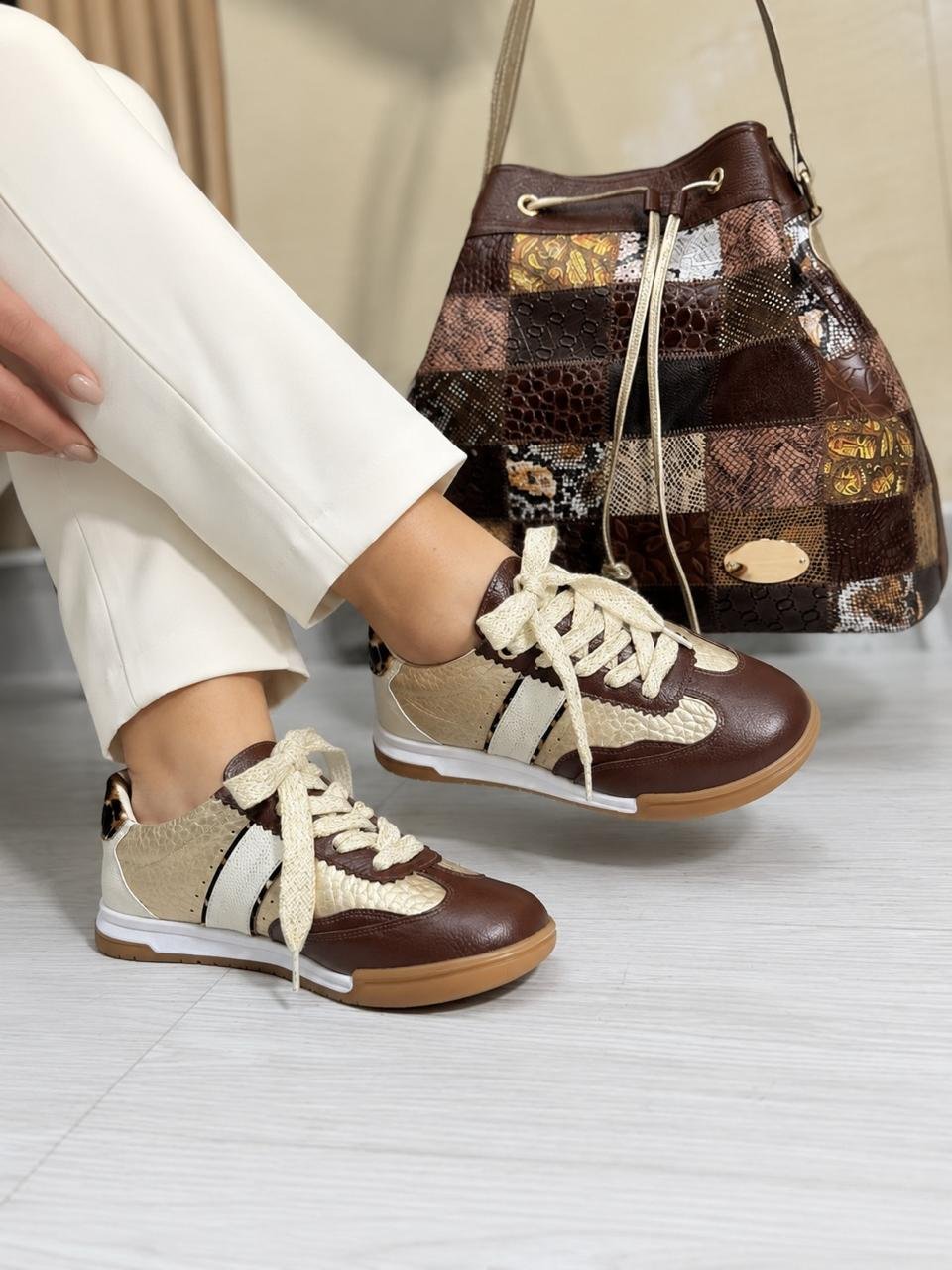 2079 TENIS ORO X AVELLANA - Image 3